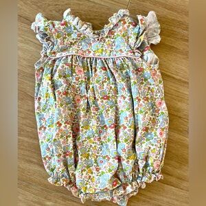 Shrimp and Grits Kids 3T Floral Bubble